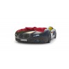 Объемная кровать машина Roadster Ауди Черная
