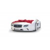 Объемная кровать машина Roadster Лексус Белая