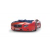 Объемная кровать машина Roadster Лексус Красная