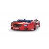 Объемная кровать машина Roadster Мерседес Красный