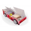 Детская кровать - машина Красная Феррари с ящиками