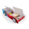 Детская кровать - машина SpyderMan (Человек паук) с ящиками для белья