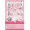 Детское постельное белье Тедди MTY с подарком на розовом (бязь, 100% хлопок)