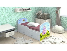 Детская кровать Classic Фея с выдвижными ящиками