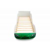 Объемная кровать машина Бельмарко Супра Зеленая