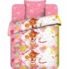 Детское постельное белье Три кота. Карамелька на розовом (бязь, 100% хлопок)