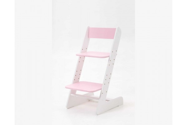 Растущий стул Бемби Бело-розовый